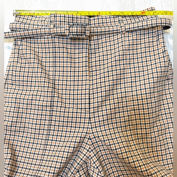 NWOT MaxMara Sportmax Herringbone Flared Pants - Picture 11 of 13